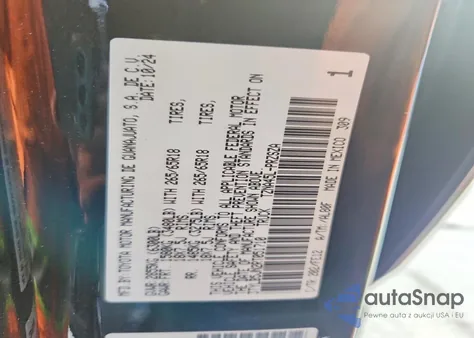 2024 Toyota Tacoma Double Cab z USA, uszkodzony, nr VIN 3TYLB5JN2RT051710